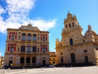 Grammichele - Town hall and mother church