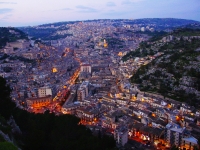 Modica at night