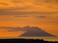 Sunset on Stromboli