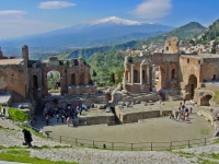 Taormina - Etna and Greek theatre